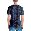 Blue Swirl Abstract Designer Women’s/Men's T-shirt