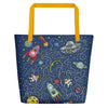 Astronut Cats Beach Bag