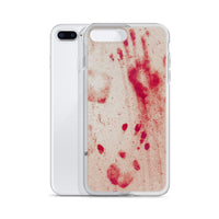 Bloody Handprints iPhone Case