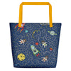 Astronut Cats Beach Bag