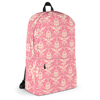 Pink Shabby Chic Floral Backpack