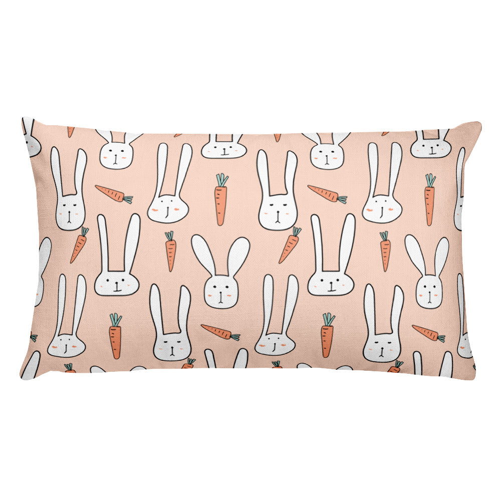 Bunny Designer Accent Rectangular Pillow