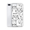 Abstract Kitty Cat iPhone Case