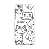 Abstract Kitty Cat iPhone Case