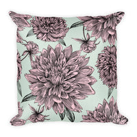 Pink Mums Premium Pillow