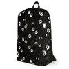 Kitty Cat Paws on Black Designer Backpack