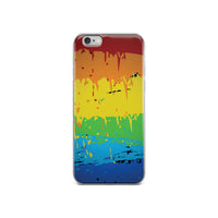 Abstract Rainbow Colorful iPhone Case