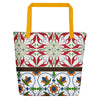 Bohemian Floral Beach Bag