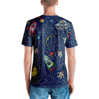 Astronut Cats Men's T-shirt