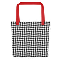 Houndstooth Tote bag