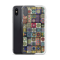 Bohemian Squares iPhone Case