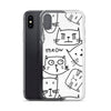 Abstract Kitty Cat iPhone Case