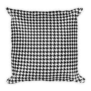 Houndstooth Square Pillow