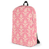 Pink Shabby Chic Floral Backpack