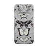 Black and Beige Butterfly iPhone Case