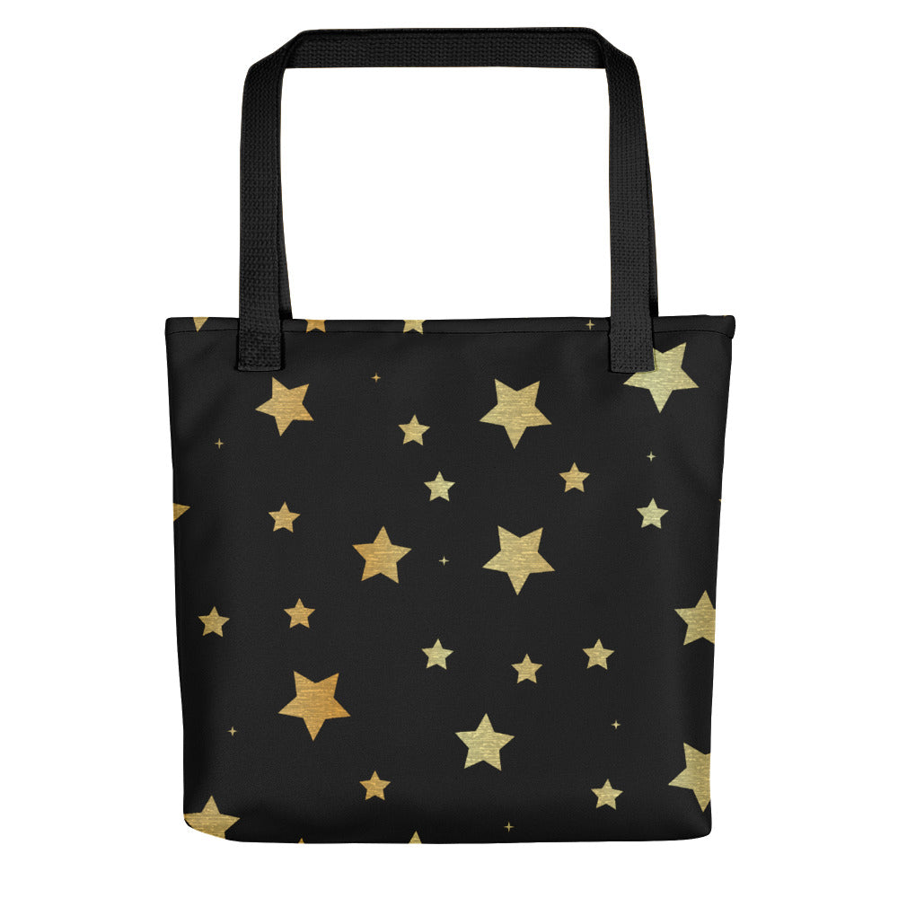 Golden Stars Tote bag