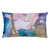 Paris Watercolor Premium Pillow