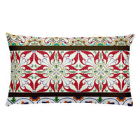 Bohemian Floral Rectangular Pillow