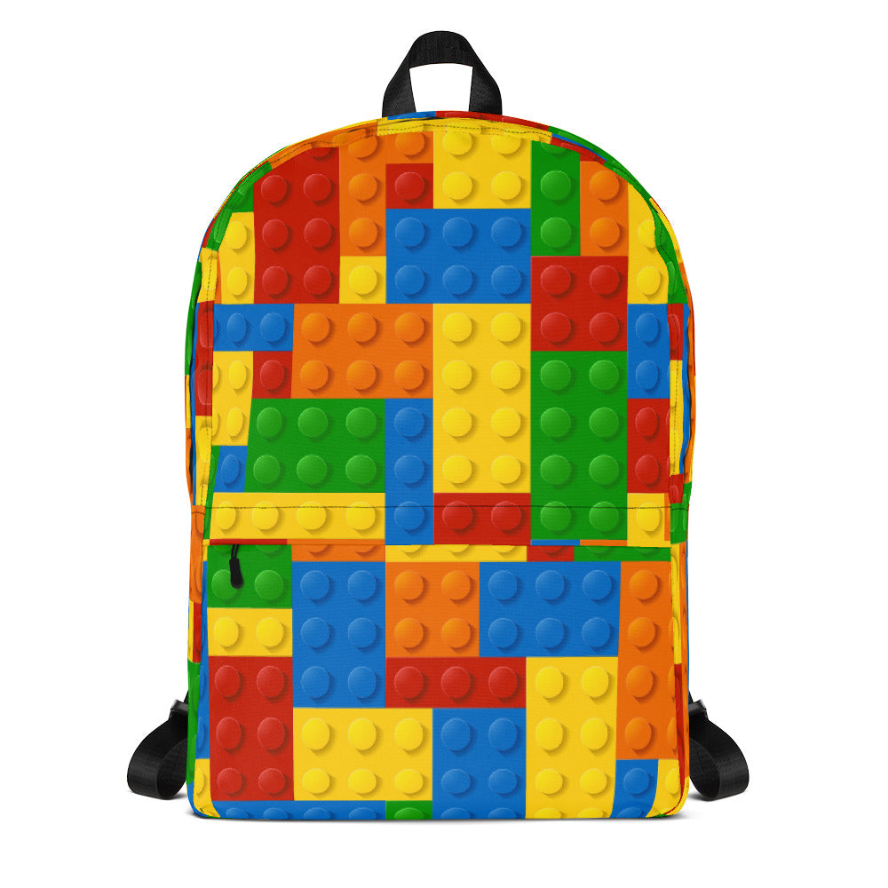 Colorful Blocks Backpack