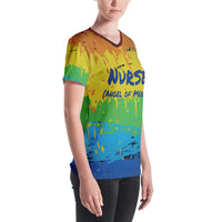 Nurse Angel of Mercy Women's V-neck T-shirt