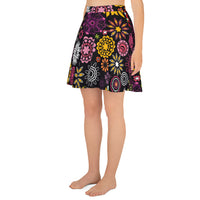 Flower Power Skater Skirt