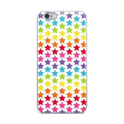 Colorful Stars iPhone Case