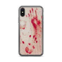 Bloody Handprints iPhone Case