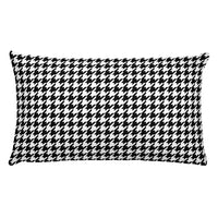 Houndstooth Rectangular Pillow