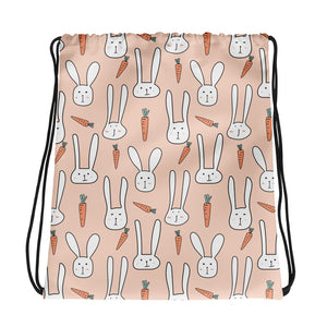 Bunny Drawstring Bag-Backpack