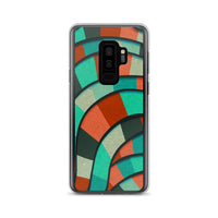 Mosaic Abstract Waves Designer Samsung Phone Case Cover