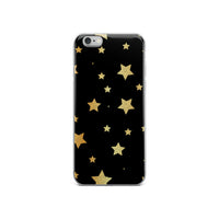 Golden Stars iPhone Case