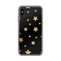 Golden Stars iPhone Case