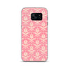 Pink Shabby Chic Floral Samsung Case