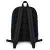 Blue Abstract Backpack