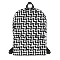 Houndstooth Backpack