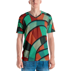 Mosaic Wave Abstract Designer Women’s/Men's T-shirt