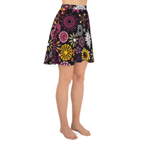 Flower Power Skater Skirt