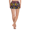 Flower Garden Women's Athletic Short Shorts